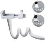 Universal Baby Monitor Holder Längre Vit Flexibel Silicon Baby Kamera Stativ