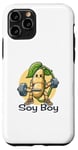 Coque pour iPhone 11 Pro Faites le plein d'énergie grâce à la protéine de soja Funny Soy Boy Design