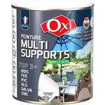 Solution intérieure/extérieure oxi peinture multi supports satin Aluminium (ral 9022) 2.5 litres