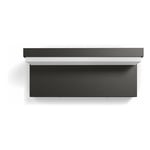 Philips - bustan Applique murale extérieure led 2x4.5W, 4000K, 9x22x8 cm - Anthracite