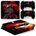 Kit De Autocollants Skin Decal Pour Console De Jeux Ps4 Pro Host Handle, T1tn-P4pro-6686