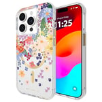 Rifle Paper Co. Coque pour iPhone 15 Pro [compatible avec MagSafe] [Protection contre les chutes de 3,7 m] Coque mignonne pour iPhone 6,1" avec motif floral, technologie anti-rayures, matériau