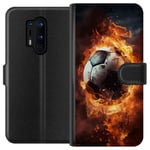 Tegnebogsetui til OnePlus 8 Pro med Fodbold motiv