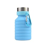 BECCYYLY Protein Shake Flask Creative Squeezed Adjustable Water Bottles Bottle Folding Sports Travel Climbing Hiking Drink Bottles Kettle