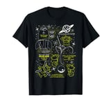 Disney Pixar Toy Story Alien Claw Master Map Graphic T-Shirt T-Shirt