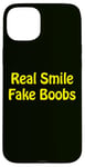 Coque pour iPhone 15 Plus Real Smile. Faux Seins