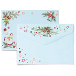 Galleri Paper Kuvert C6 - 10 st Christmas Star 120 g