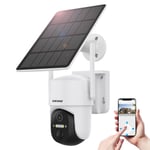 Choetech WiFi-kamera med Android/iOS control app + 5W solar panel