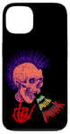 iPhone 13 Punk Classic Tees Drummer Rock Bands Skull Diesel Case