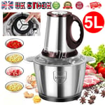 UK Electric Meat Grinder Mincer Mixer Home Blender Mini Food Chopper Processor