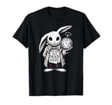 Alice in Wonderland - We're All Mad Here Rabbit Hatter Quote T-Shirt