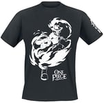 ABYstyle - ONE Piece - Tshirt - ACE - Men - Black (XL)