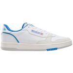 Reebok Unisex Phase Court Tennis Shoes, White/Chalk/KINETICBLUE, 5 UK