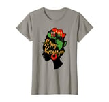 Happy Kwanzaa African for women Seven Principles of Kwanzaa T-Shirt