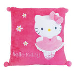 Hello Kitty - 711392 - Ameublement et Décoration - Coussin Carré - Ballerine, Rose