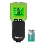 Stud Finder Wall Scanner, Huepar 5 in 1 Electronic Sensor Wall Scanner with LCD Display, Beam Joist Finder Center Finding & Sound Warning for The Center and Edge of Wood AC Wire Metal Studs Detection