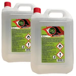 Bio Sprint BIOÉTHANOL Combustible Liquide Pour Poêle Bio Cheminée 2X5 Lt