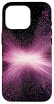 Coque pour iPhone 16 Pro Étoile rose explosion lumières espace