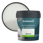 Peinture résistante murs, boiseries et métal GoodHome blanc Alberta satin 0,75L