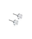 Blomdahl ST Tiffany Precious CZ white 5 mm