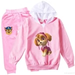 PAW PATROL Barnkläder Tecknade Flickkläder Set Vår Höst Kläder Kostym Toppar och byxor Baby Girl Höst Outfits style 2 100