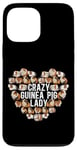 iPhone 13 Pro Max Guinea Pig Heart Crazy Guinea Pig Lady Case