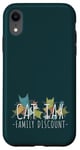 Coque pour iPhone XR Cat Tax Family Discount! Social Media Meme Fun