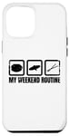 Coque pour iPhone 12 Pro Max Drôle de tambour Week-end Musique Band Trap Set