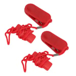 2pcs Treadmill Safety Key Compact Easy For Running Machine Fitness HOT