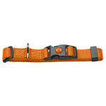 HUNTER London halsband, orange - Vario Basic stl. M: 30-46 cm halsomfång, B 15 mm