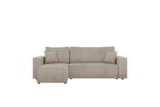 Hobson Sofa med Divan 3-seter - Beige sjeselong