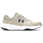 Under Armour Men's UA Edge LTHR Cross Trainer, White Quartz/Stone/White