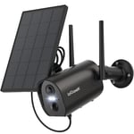 3MP Camera Surveillance WiFi Exterieure sans Fil 15m Vision Nocturne en Couleur
