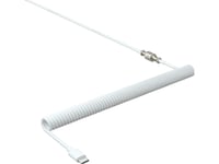 Xtrfy Cable, Usb-C To Usb-A W. Connector, Coiled, Braided, White