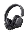 Baseus Casque Réduction De Bruit Active Avec Audio Spatial, Casque Sans-fil Bluetooth Avec LDAC Hi-Res Sound, 65H d'autonomie, Basses Profondes, Mode Transparence, EQ personnalisé via l'appli, Pliable