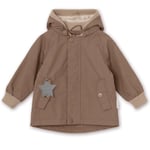 MINI A TURE WALLY fleece vårjakke – pine bark - 86