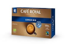 Café Royal Lungo Bio 50 Coffee Pods for professional Nespresso Machine - 3/10 Intensity - Fairtrade