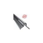 Deco Fer Forge - Rail pour portail coulissant à sceller au sol - Gorge Ronde de 20mm - Longueur de 3000mm, largeur de 50mm et épaisseur de 3mm - En