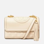 Tory Burch Women's Fleming Small Shoulder Bag - New Cream