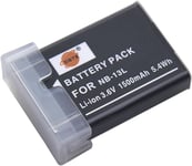 NB-13L NB13L Batterie Li-ion compatible avec Canon PowerShot G5X,G7X,G9X,G5 X Mark II,G7X Mark II,G9X Mark II,SX740 HS,SX720 HS,SX620 HS(Q997)