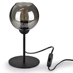 FKL DESIGN Home Deco Plafonnier à suspension - Lampe murale - Lampe de table - Boule - Noir - Gris - Blanc - Série N100 - Différentes variantes (L1)