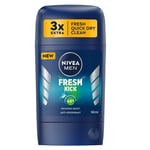 Men Fresh Kick antyperspirant w sztyfcie 50ml Nivea