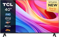 TCL 40SF540K 40-inch FHD Smart Television - HDR & HLG-Dolby Audio-DTS Virtual OS