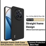 IMAK UC-4 Series for Realme 12 Pro 5G / 12 Pro+ 5G Pehmeä TPU-kotelo, suora reuna puhelinkuori -