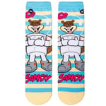 ODD SOX Women's Crew Socks - Sandy Cheeks (Spongebob)-(UK 4-9 | EU 36-42)