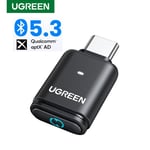 Ugreen USB C Bluetooth 5.3 Adapter aptX HD Wireless Dongle Receiver for PC PS5