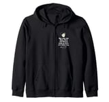 Martin Luther Quote Wine, Woman and Vocal Martin Luther Zip Hoodie