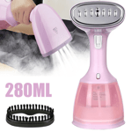 Clothes Steamer Handheld Garment Clothing Home Compact 280ml Detachable