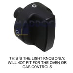 KENWOOD CK304 CK404 CK940 SERIES OVEN COOKER BLACK LIGHT CONTROL KNOB 218P74A347