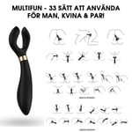 Satisfyer Multifun 3 - 33 Olika Njutningsvarianter! - Svart